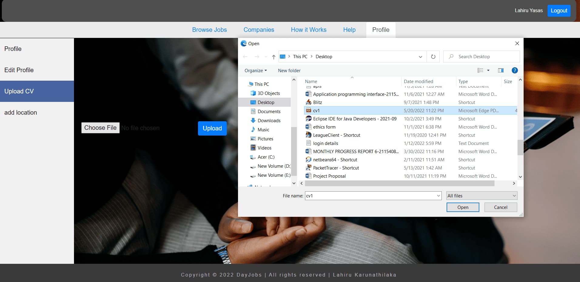 Online Part-Time Job Portal screenshot 5