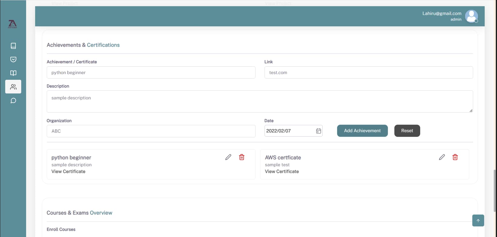 Learning Material System screenshot 7