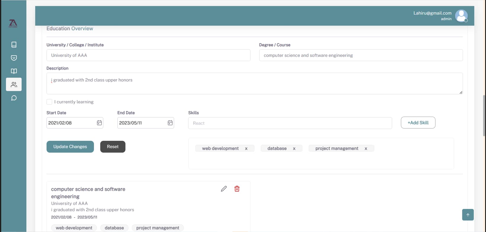 Learning Material System screenshot 5