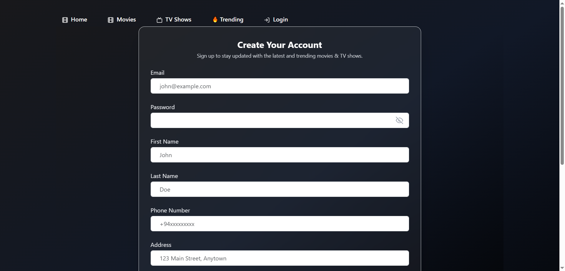 Latest Trending Movies & Tv Shows